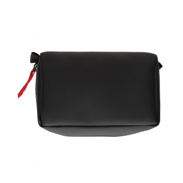 Logo trade promotional merchandise photo of: RCS recycled nubuck PU pouch first aid set mailable
