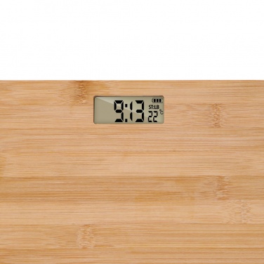 Logotrade promotional products photo of: Grundig Bamboo Digital Body Scale