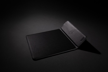 Logotrade promotional giveaway image of: Swiss Peak RCS recycled PU 10W wireless charging mousepad