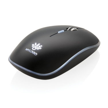 Logotrade advertising products photo of: Light up logo wireless mouse