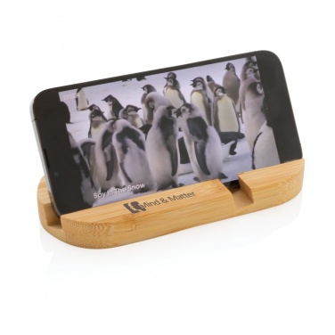 Logotrade corporate gift picture of: Bamboo tablet and phone holder