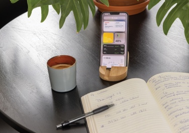 Logotrade promotional product picture of: Bamboo tablet and phone holder