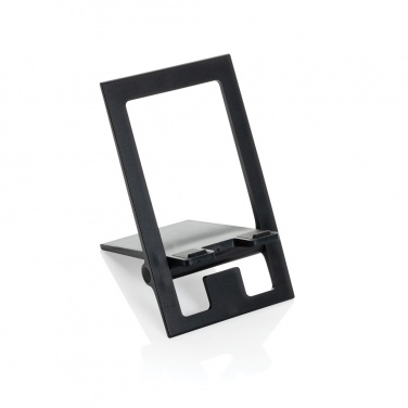 Logo trade business gift photo of: SnapStand RCS recycled plastic foldable phone stand