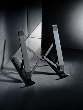 Logotrade promotional gift picture of: Terra RCS recycled aluminium universal laptop/tablet stand