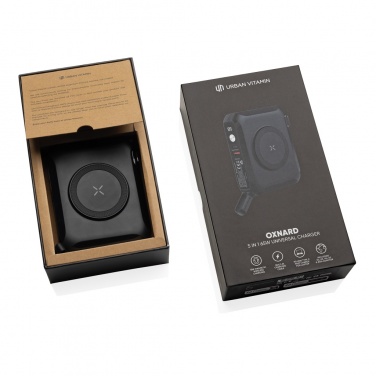 Logotrade promotional gift picture of: Urban Vitamin Oxnard 5 in 1 65W universal charger