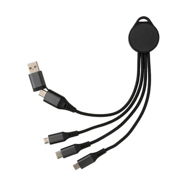 Logotrade promotional giveaways photo of: Terra RCS recycled aluminium 6-in-1 charging cable
