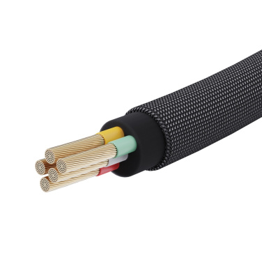 Logo trade advertising product photo of: Urban Vitamin Stockton 65W RCS RTPE/RPET magnetic cable