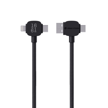 Logotrade promotional gift picture of: Urban Vitamin Stockton 65W RCS RTPE/RPET magnetic cable
