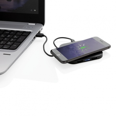 Logo trade corporate gift photo of: Wireless 5W charging pad