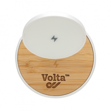 Logo trade advertising product photo of: Ontario RCS rplastic 15W magnetic charging 2 in 1 stand