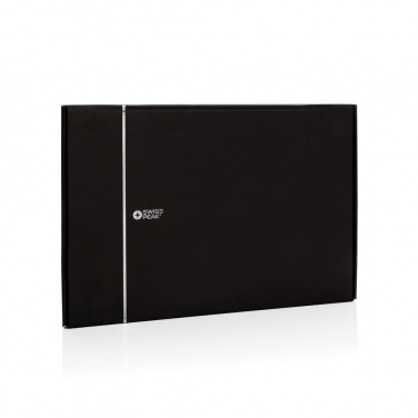 Logo trade corporate gifts picture of: Swiss peak RCS recycled PU 15W 3 in 1 charging mousepad