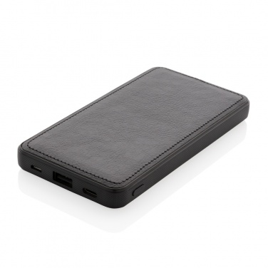 Logotrade promotional item image of: Tusca 10.000 mAh PU powerbank