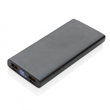 Logo trade promotional merchandise photo of: Aluminium 18W 10.000 mAh PD Powerbank