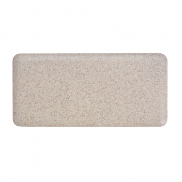 Logo trade business gift photo of: 10.000 mah wheat straw powerbank