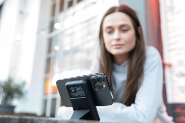 Logo trade promotional gift photo of: Urban Vitamin Sonoma RCS rplastic 10.000mah powerbank