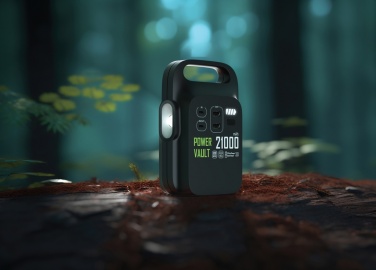 Logo trade promotional gifts picture of: Power Vault RCS rplastic 21000 mAh portable power station