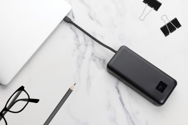 Logo trade promotional item photo of: Gridley RCS rplastic 20000 65W laptop powerbank