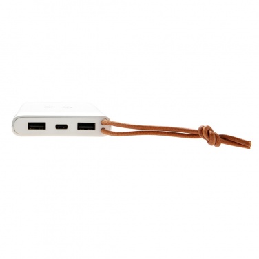 Logo trade advertising product photo of: Aria 8.000 mAh 5W wireless charging powerbank