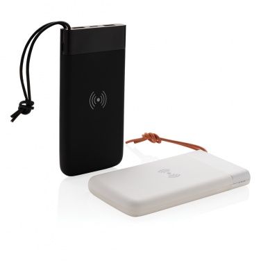 Logotrade advertising product picture of: Aria 8.000 mAh 5W wireless charging powerbank