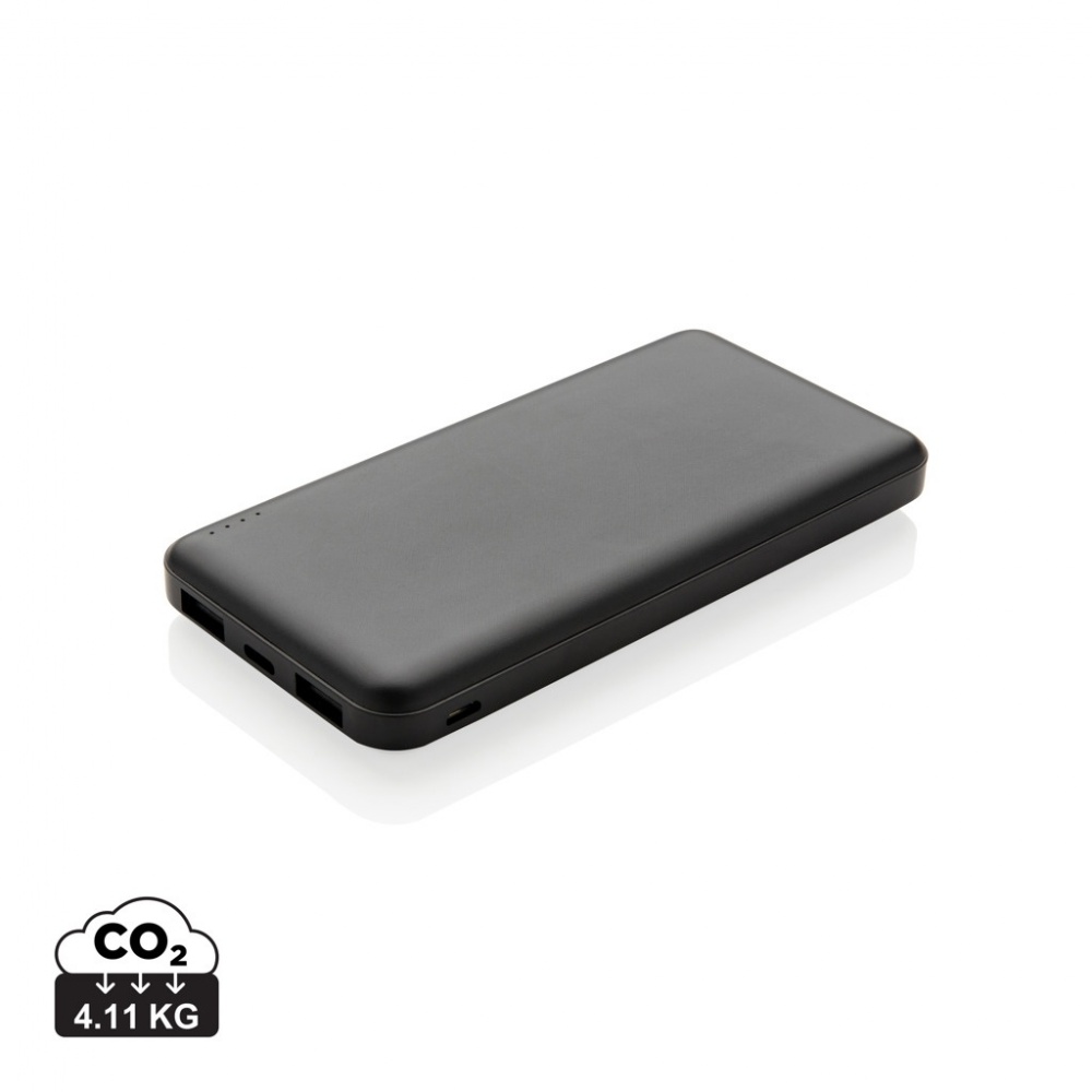 Logo trade promotional items picture of: High Density 10.000 mAh Pocket Powerbank