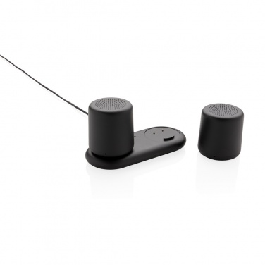 Logotrade advertising product picture of: Double induction charging speaker