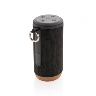 Logo trade corporate gifts image of: Baia 10W wireless speaker, cork