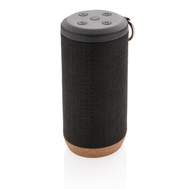 Logo trade promotional merchandise photo of: Baia 10W wireless speaker, cork