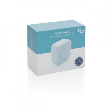 Logo trade advertising product photo of: 3W antimicrobial wireless speaker