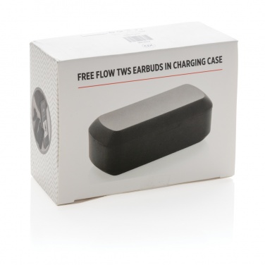 Logotrade promotional merchandise image of: Free Flow TWS earbuds in charging case