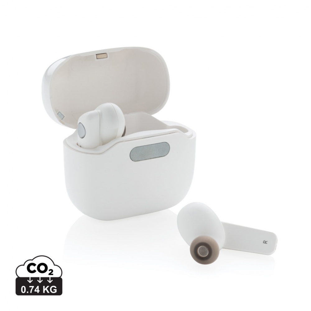Logo trade business gift photo of: TWS earbuds in UV-C sterilising charging case