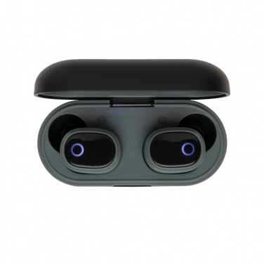 Logo trade promotional merchandise image of: Swiss peak TWS earbuds