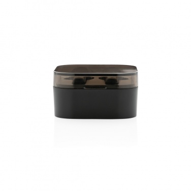 Logo trade promotional gift photo of: TWS earbuds in wireless charging case