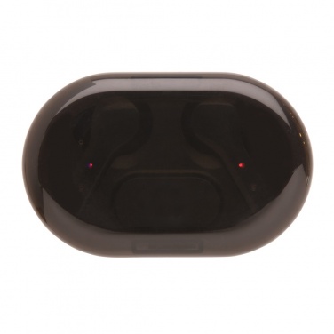 Logotrade promotional products photo of: Light up logo TWS earbuds in charging case