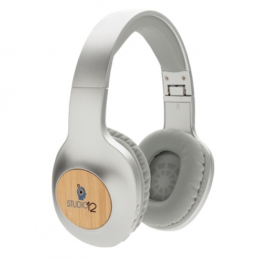 Logotrade promotional merchandise photo of: Dakota Bamboo wireless headphone