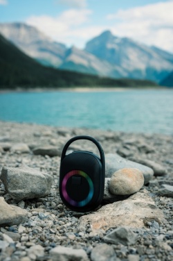 Logotrade promotional products photo of: RCS recycled plastic Lightboom 5W Clip speaker