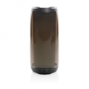 Logo trade promotional merchandise photo of: RCS recycled plastic Lightboom 10W speaker