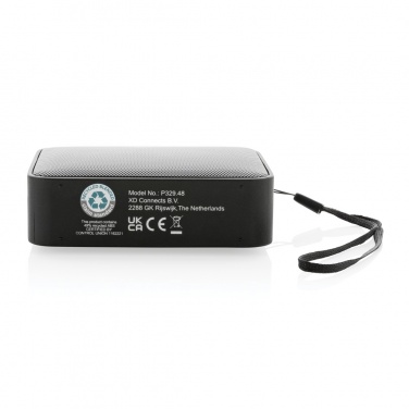 Logo trade advertising product photo of: Urban Vitamin Vallejo RCS rplastic 3W speaker IPX 7