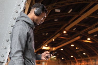 Logo trade corporate gifts picture of: Urban Vitamin Palo Alto RCS rplastic headphone