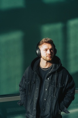 Logotrade advertising product picture of: Urban Vitamin Cupertino RCS rplastic ANC headphone