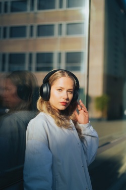 Logo trade promotional products picture of: Urban Vitamin Cupertino RCS rplastic ANC headphone