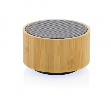 Logotrade advertising product picture of: RCS recycled plastic and bamboo 3W wireless speaker