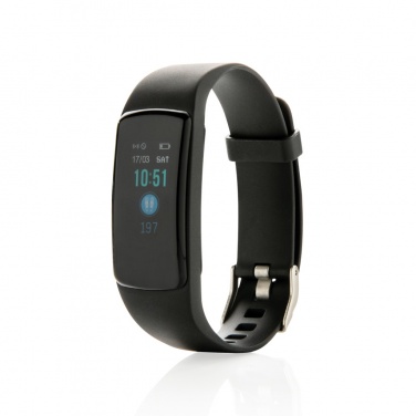 Logo trade advertising products picture of: Stay Fit with heart rate monitor