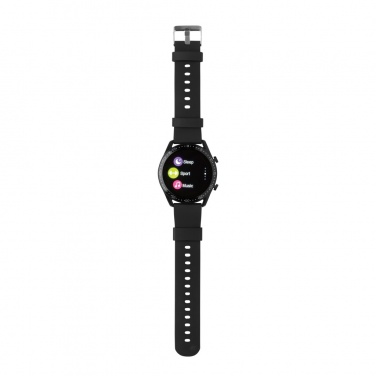 Logo trade promotional gifts picture of: RCS recycled TPU Fit Watch round