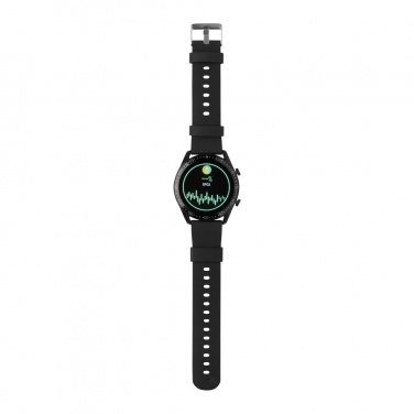 Logo trade promotional giveaways image of: RCS recycled TPU Fit Watch round