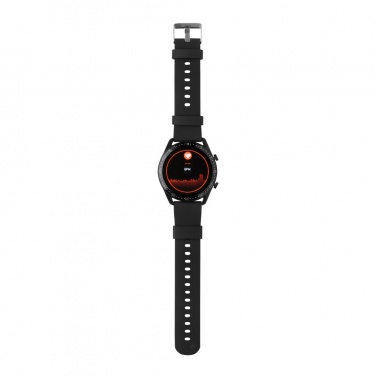 Logo trade promotional gifts image of: RCS recycled TPU Fit Watch round
