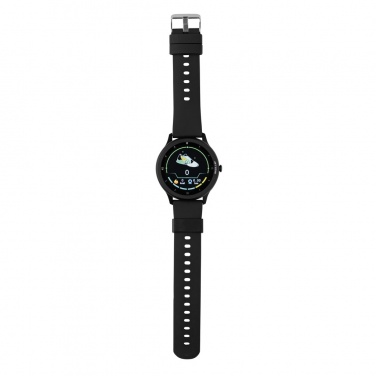 Logo trade promotional merchandise picture of: Swiss Peak RCS recycled TPU Watch