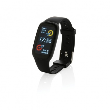 Logo trade promotional giveaways image of: RCS recycled TPU  activity watch 1.47'' screen with HR