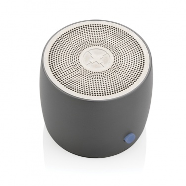 Logotrade promotional giveaways photo of: Swiss Peak RCS recycled aluminum 3W bass speaker