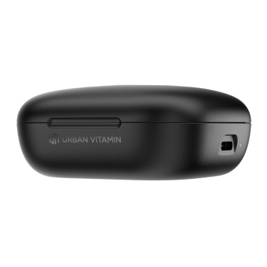 Logo trade business gifts image of: Lakewood RCS recycled and repairable wireless earbuds