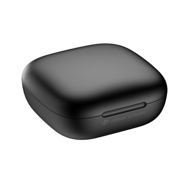 Logo trade corporate gift photo of: Lakewood RCS recycled and repairable wireless earbuds